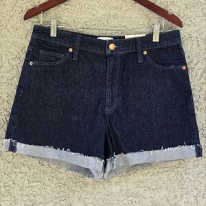 Universal Thread Vintage Midi Dark Wash Shorts